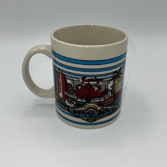LAS VEGAS STRIP HOTELS COFFEE MUG - Picture 2 of 5
